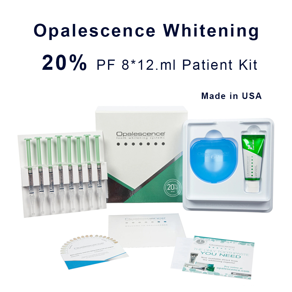 Teeth Whitening Q&M - Отбеливающий набор opalution 20% PF 20