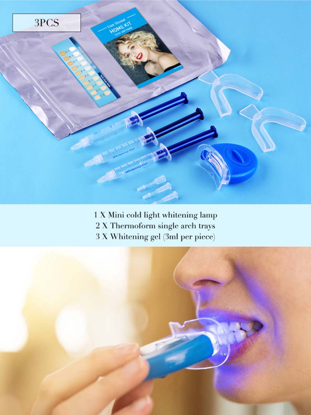 Teeth Whitening (Bleaching) - Высокое качество пероксид отбеливание зубов гель