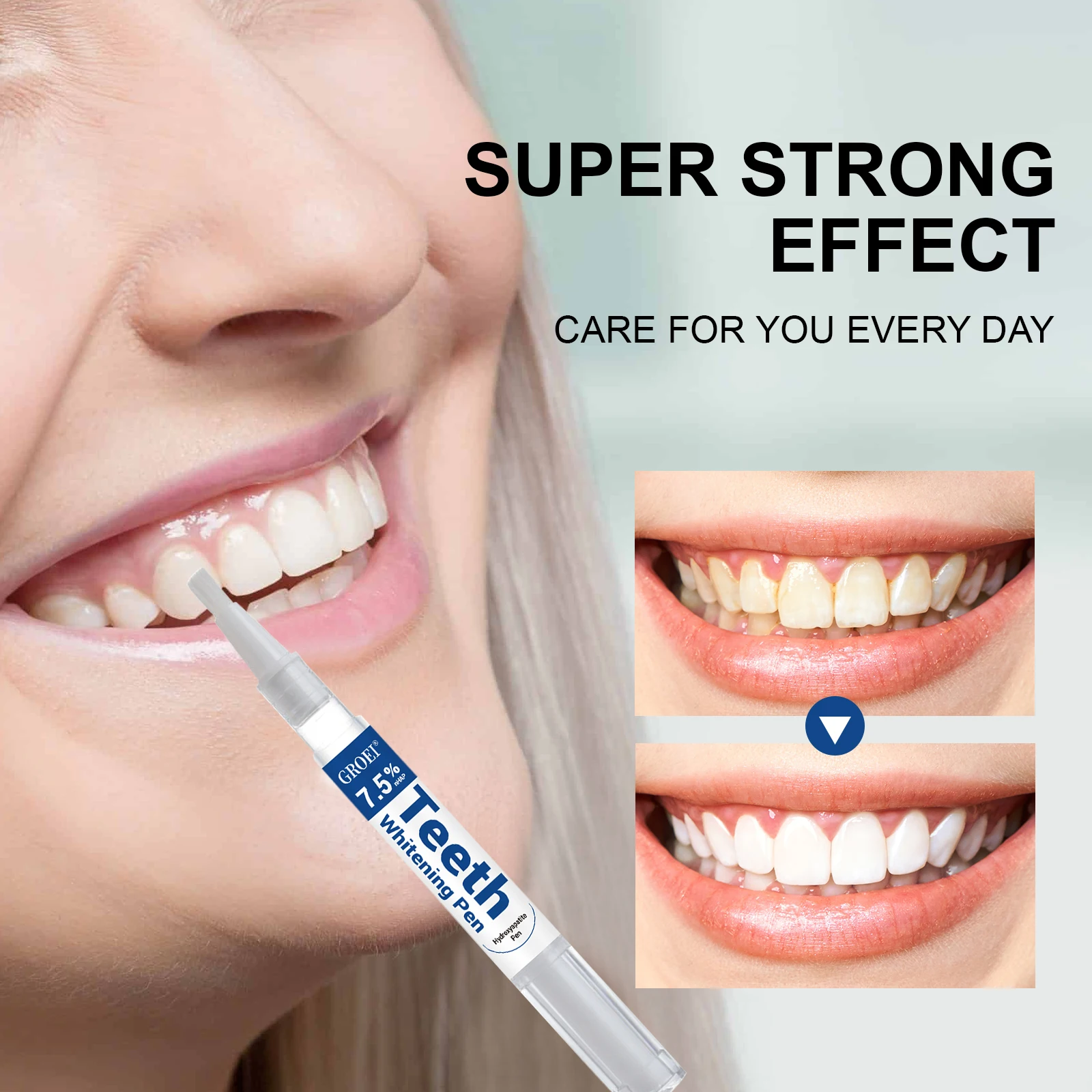 Гидроксипатитовая ручка для от – обзор и цена Teeth Whitening Q&M