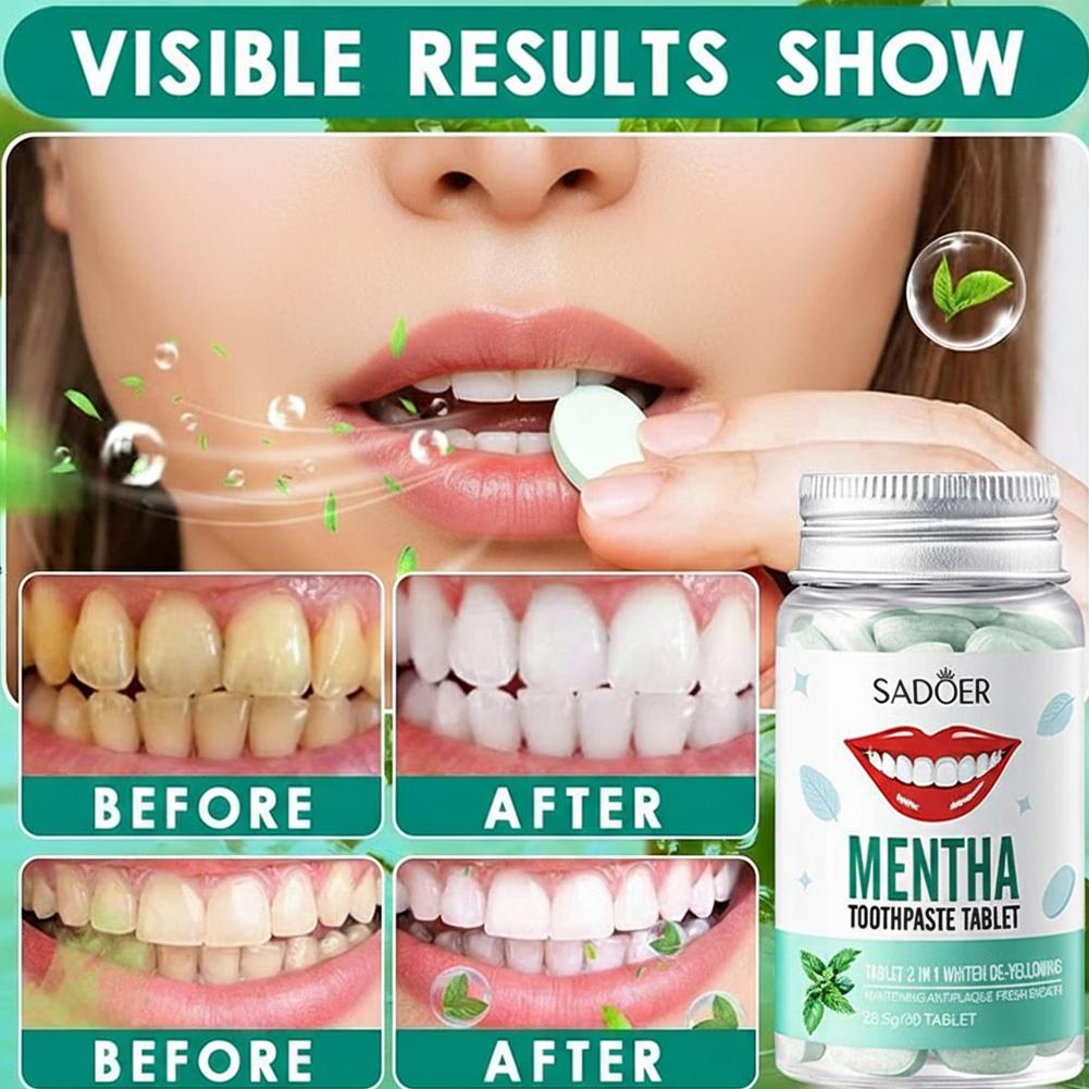 30 шт. твердых таблеток зубной – обзор и цена Teeth Whitening Treatment