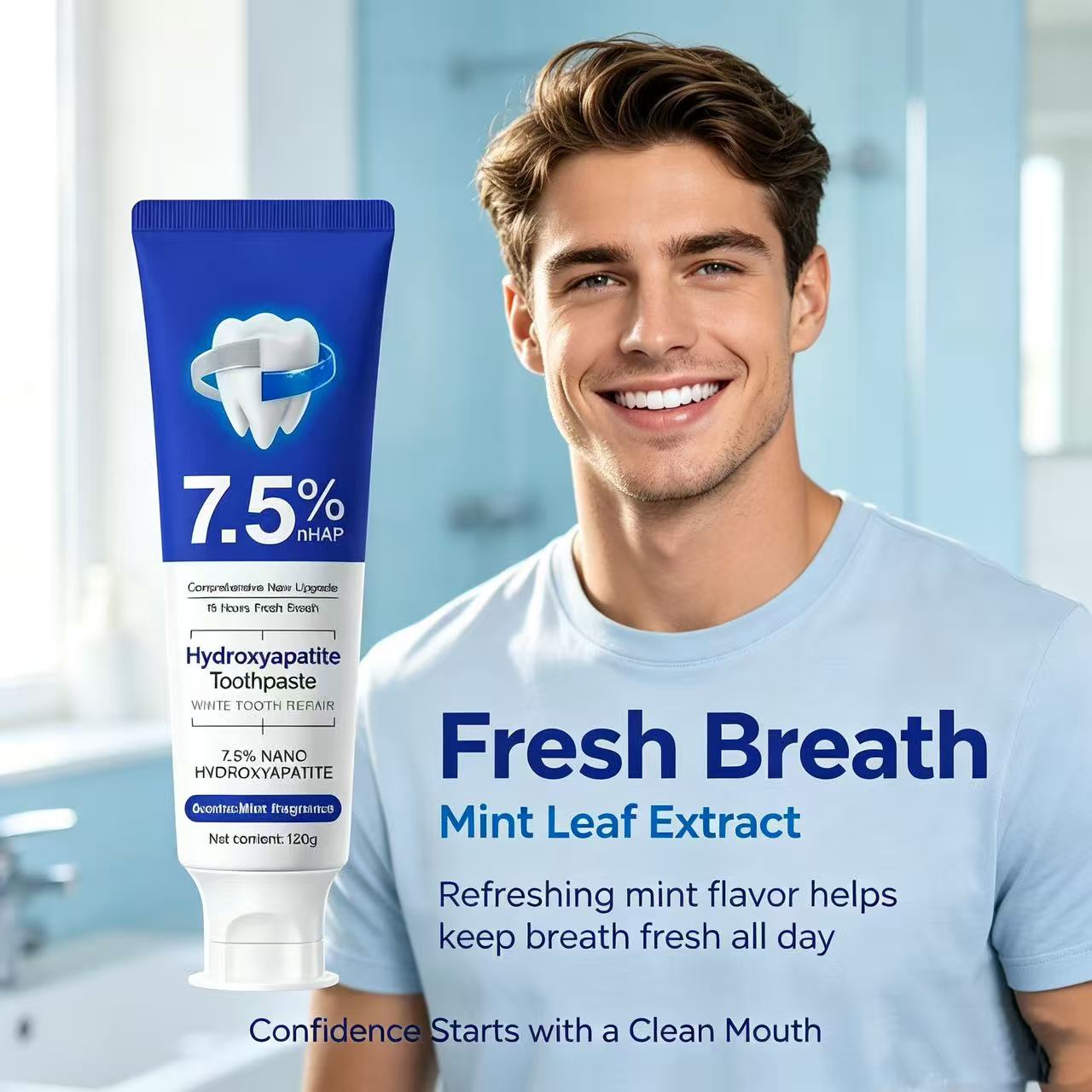 Зубная паста с 7,5% нано-гидро – обзор и цена Teeth Whitening Treatment