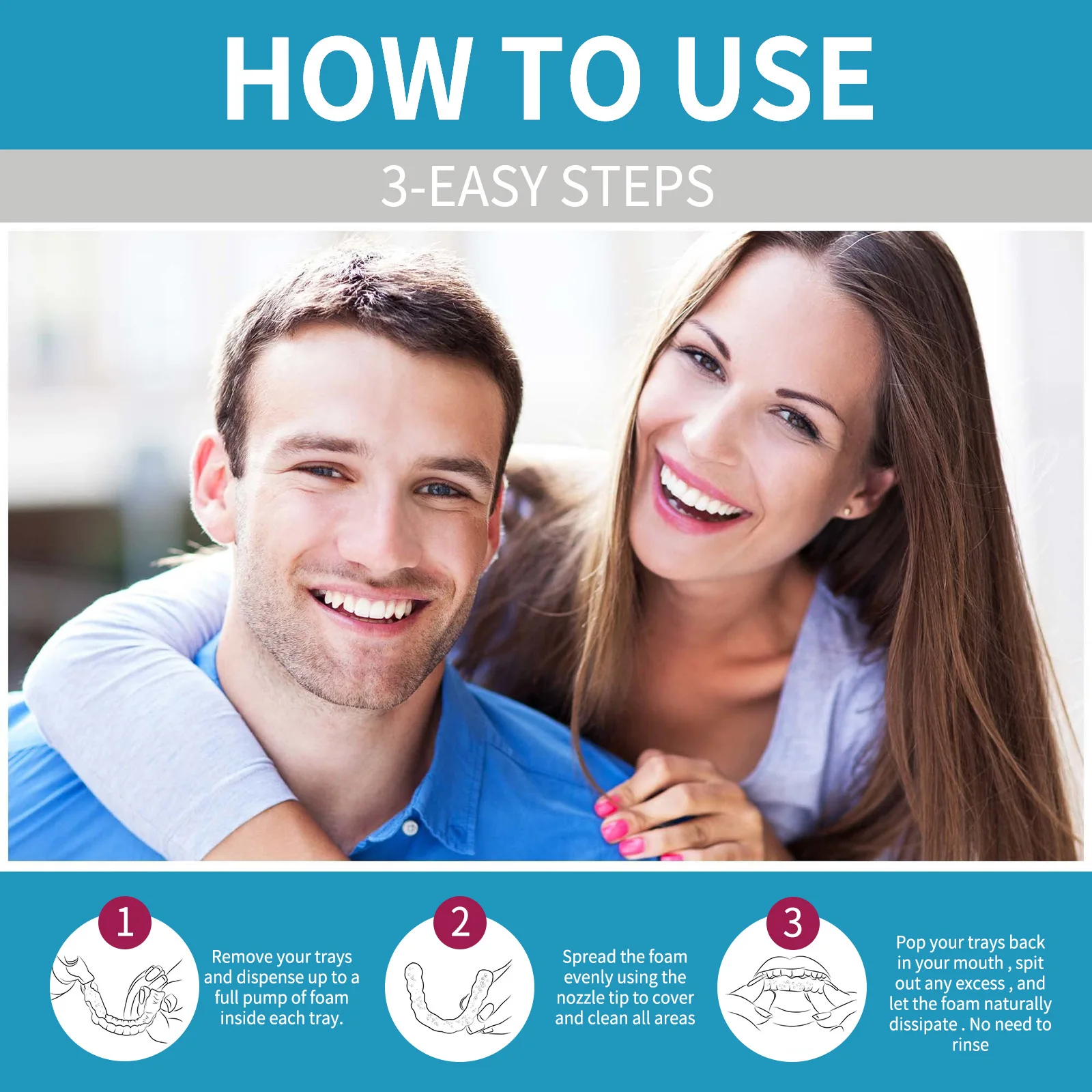 Очиститель зубных протезов Ali – обзор и цена Teeth Whitening Treatment