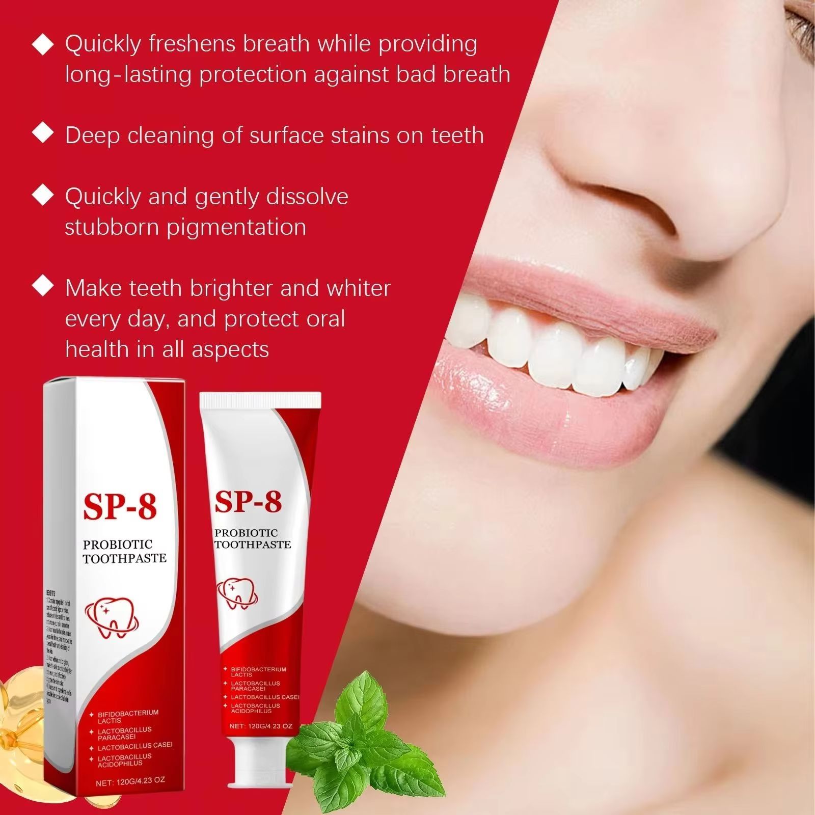 Пробиотическая отбеливающая зу – обзор и цена Teeth Whitening (Bleaching)