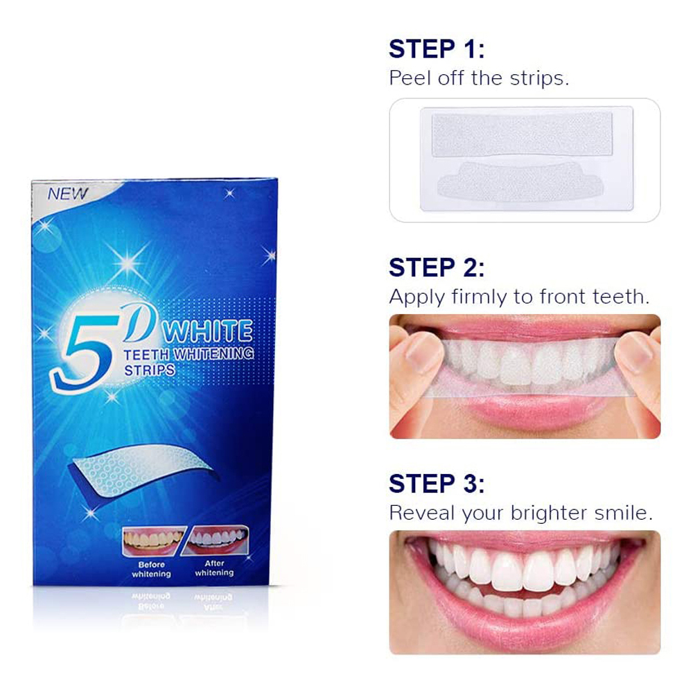 5D-полоски для отбеливания зуб – обзор и цена Teeth Whitening Gels Used By Dentists