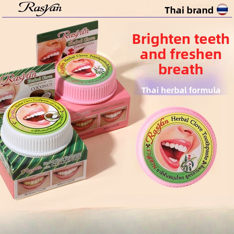 Тайский зубной порошок с гвозд – обзор и цена Teeth Whitening Q&M
